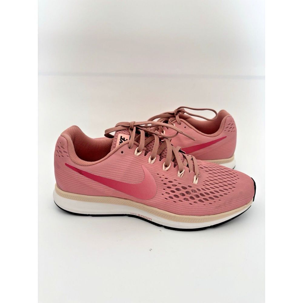 Nike Shoes Womens 12 Air Zoom Pegasus 34 880560-606 Rust Pink Tropical Pink